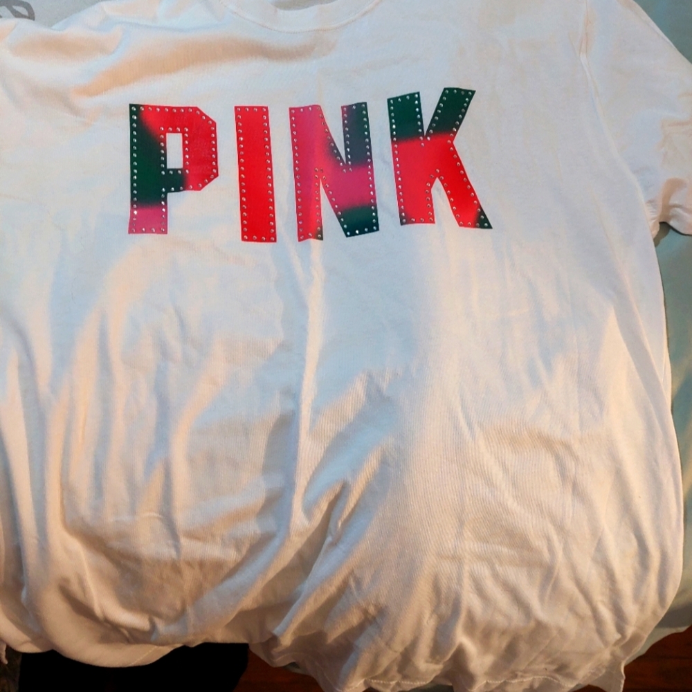 Pink long sleeve cotton shirt
